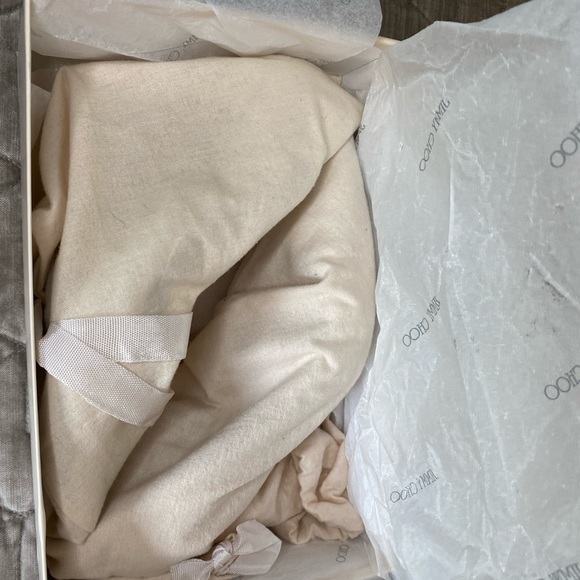 Jimmy Choo Metallic Love 100mm Pumps - Picture 13 of 15